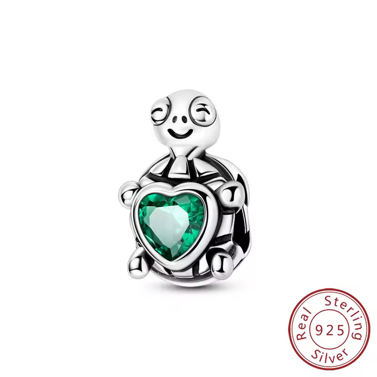 Lucky Charm Four-Leaf Clover Sterling Silver Pendant