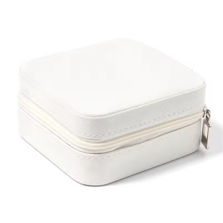 Compact Jewelry Storage Box - Premium PU Leather Organizer